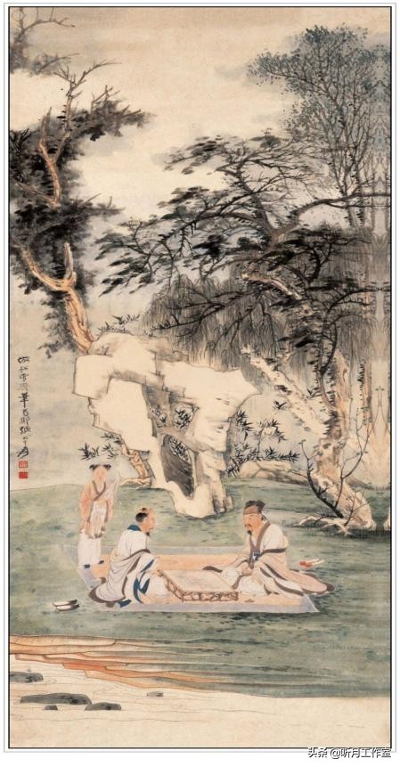 世界画坛上著名绘画艺术家张大千三十三幅精品绘画赏析