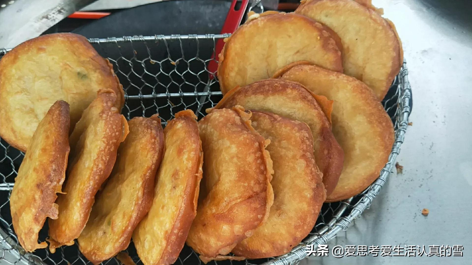 灯盏糕,温州十大名小吃,怀念小时候吃灯盏糕看大戏的时光