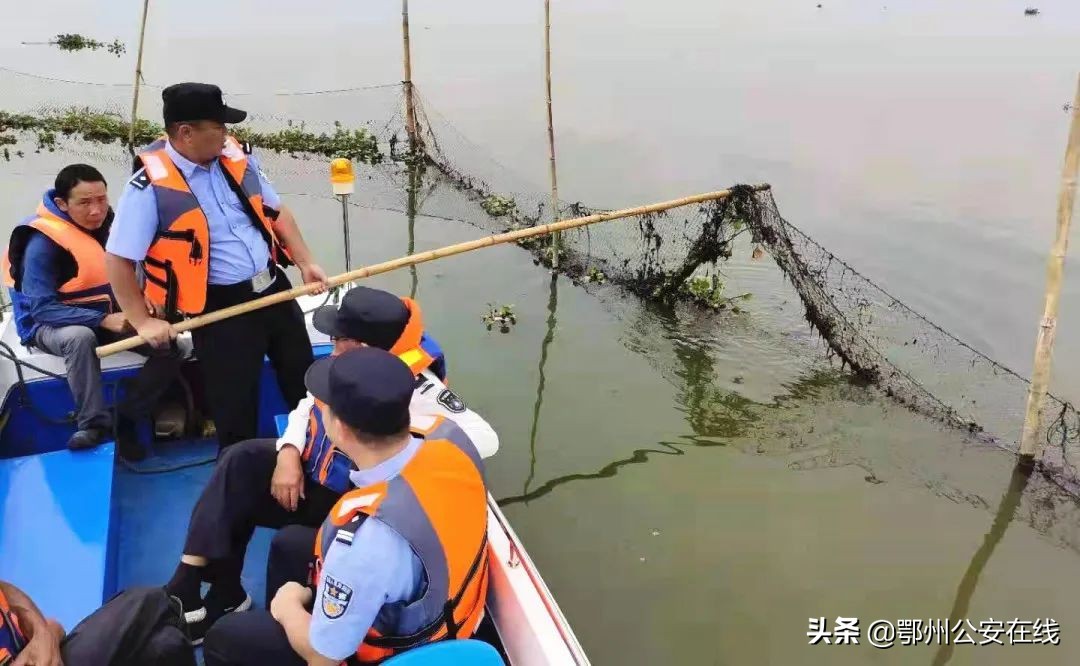 长江大保护深夜丛林蹲守5小时鄂州警方打掉非法捕捞团伙