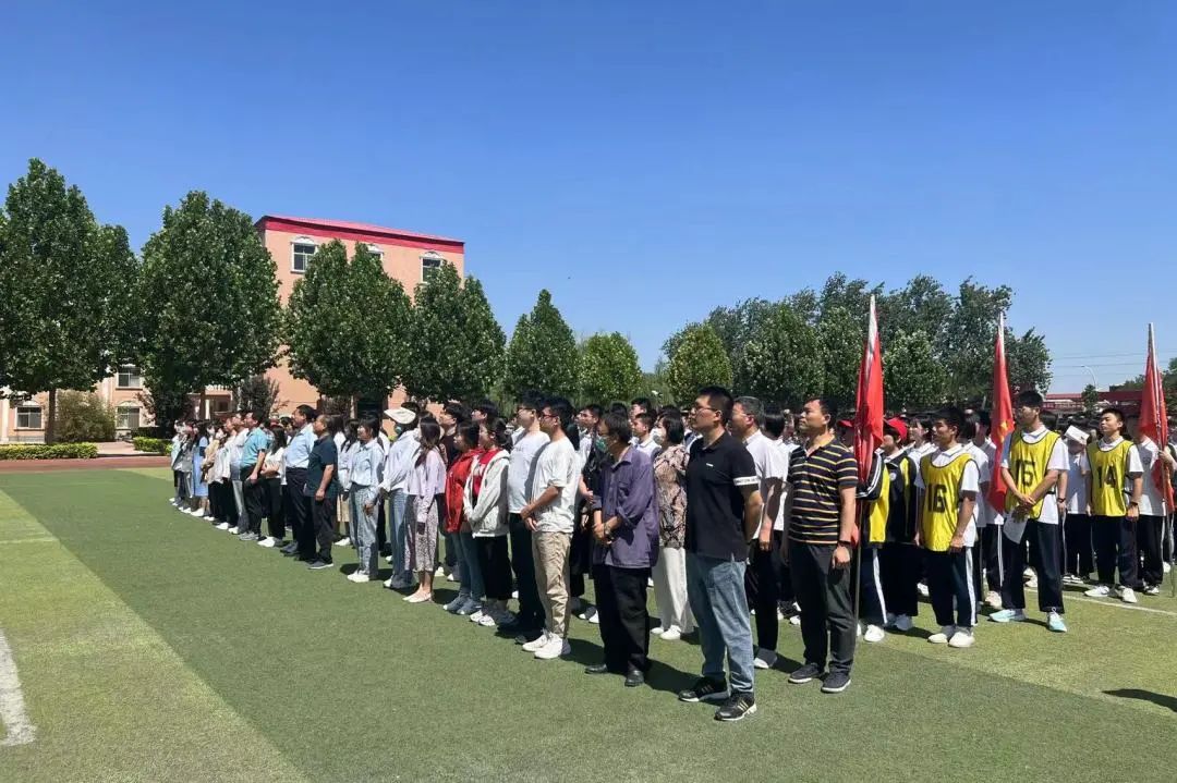 广宗太行迎粽情端午承中华文明丨太行中学举行主题升旗仪式