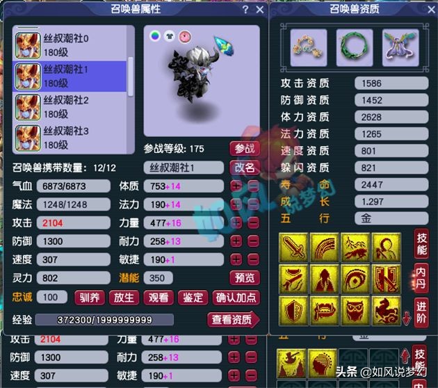 梦幻西游：紫禁城丝叔更新第8匹黑马，他的“八骏图”真的太强了