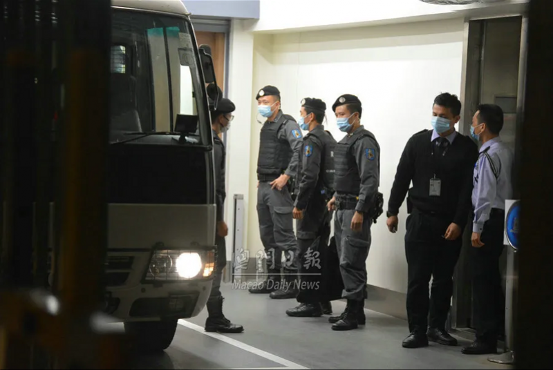 洗米华被送监狱羁押警方荷枪实弹现场画面曝光附详情