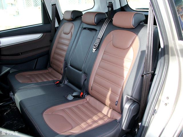 东风风行sx6七座颜色，风行sx6手动挡七座内饰空间图片（爱卡实拍东风风行景逸X6）