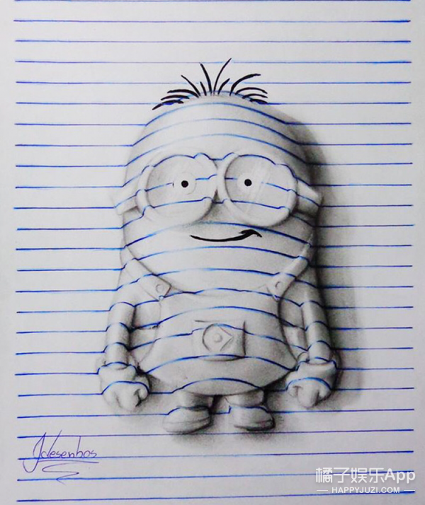 立体画(巴西16岁少年画的一组惊人3d素描立体画) - 赤虎壹号