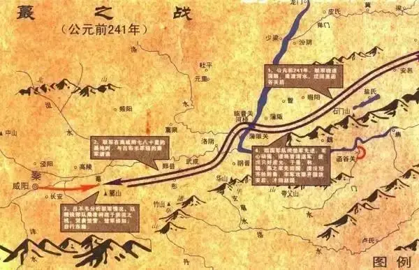 The battle of Qiang Qin's danger to destroy the capital, the battle to ...