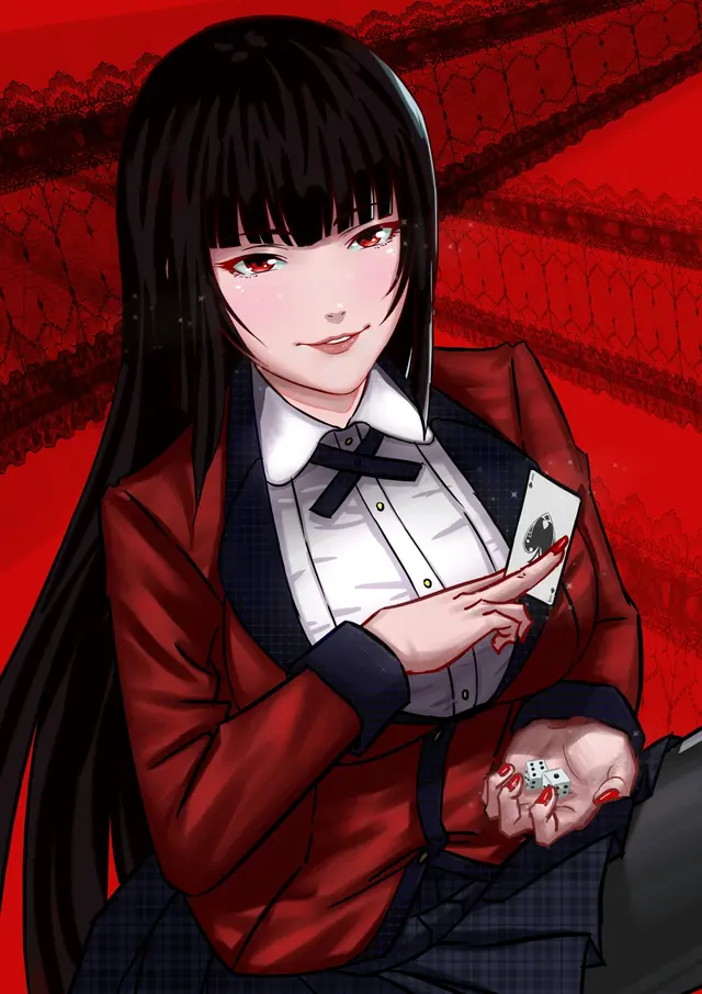 The only normal female character in Kakegurui is the vice president of ...