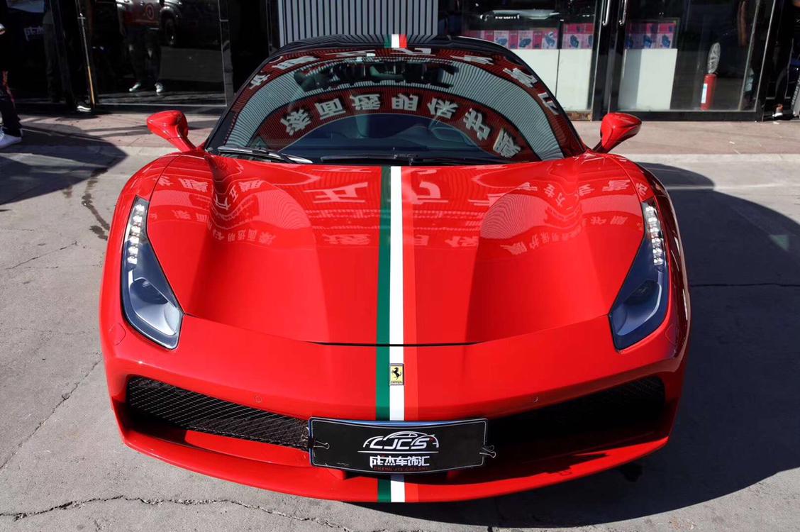 法拉利488拉花案例