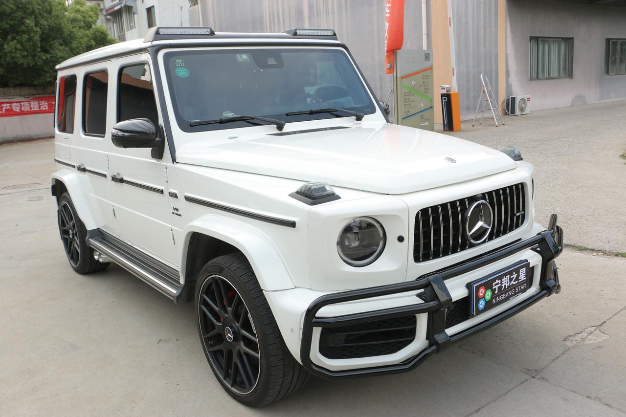 g500白色车身效果也不错啊