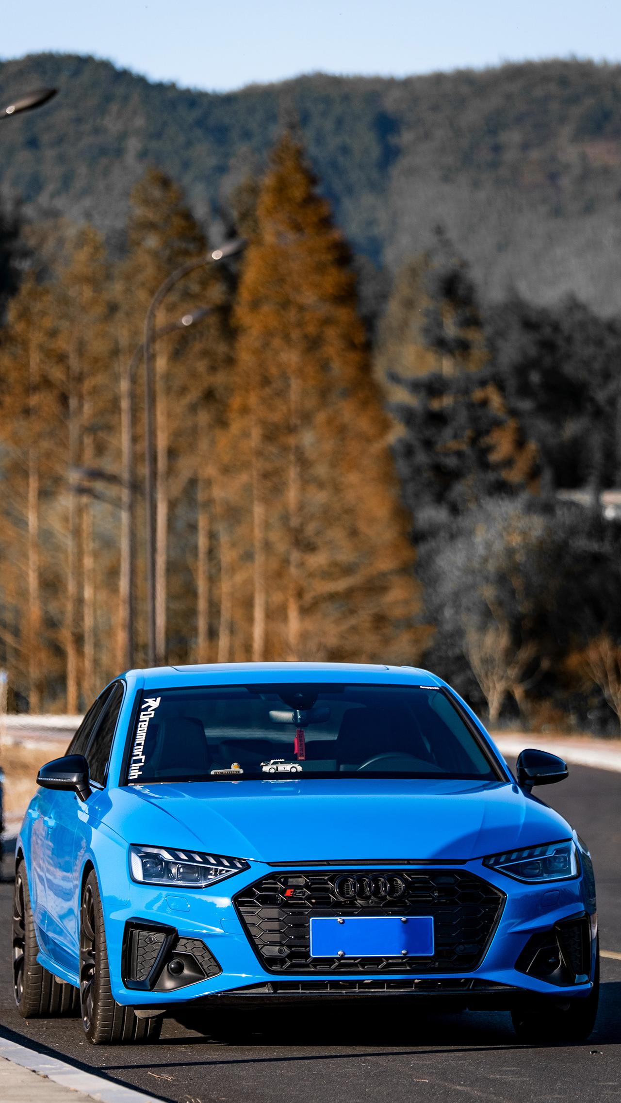 给自己的s4流光蓝来一组照片