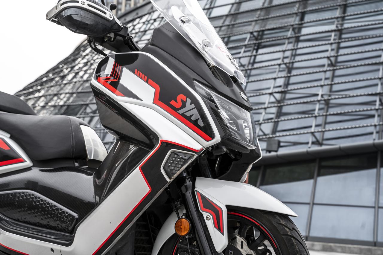 三阳maxsym400到货贴