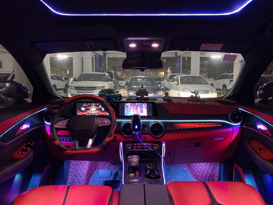 氛围灯安利一波_风行t5 evo车友圈_听风33803_懂车帝