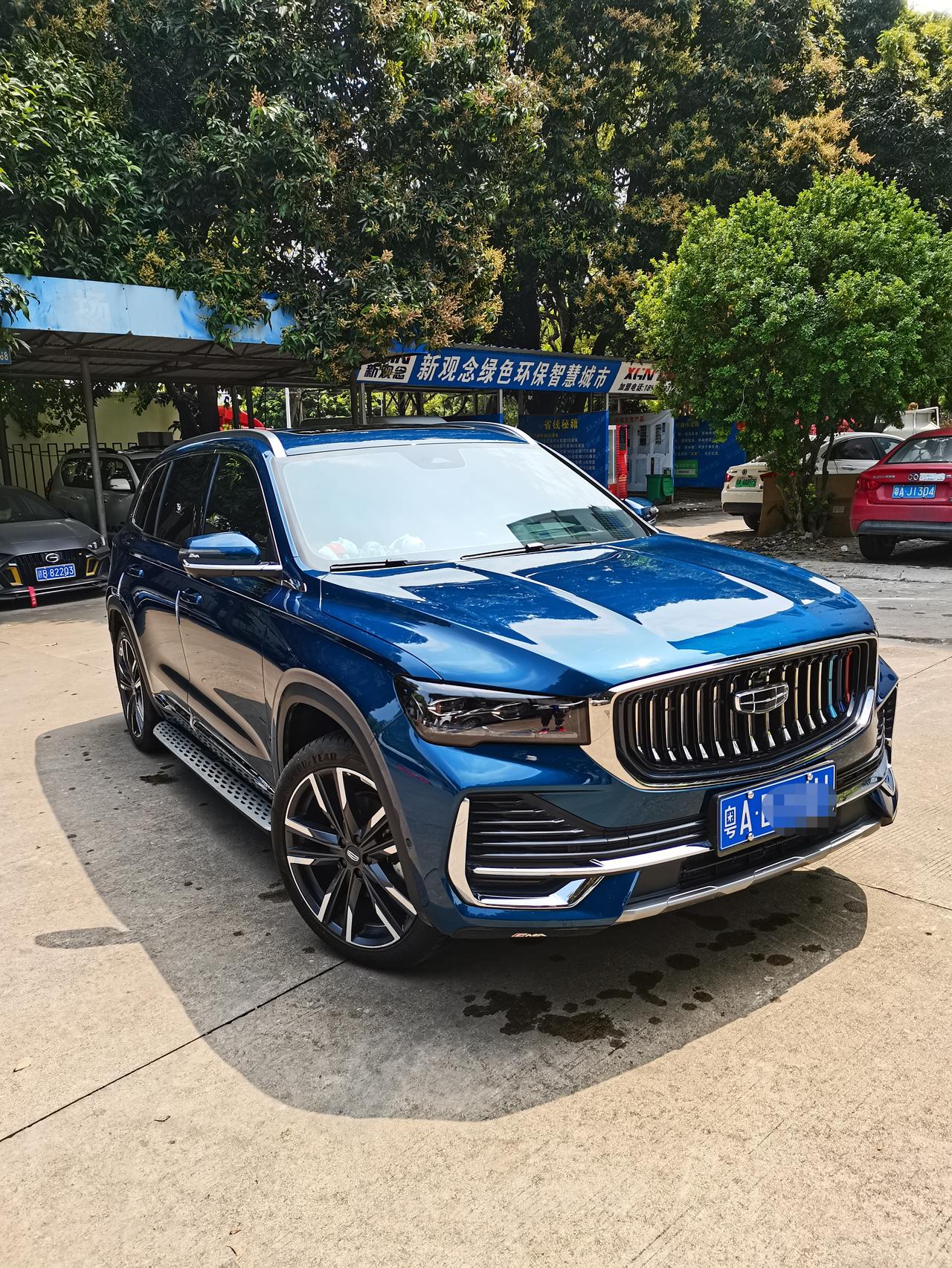 低价出售吉利星越l 两驱旗舰(翠羽蓝_星越l车友圈_懂车帝