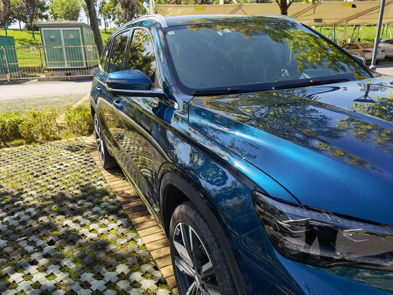 陕西宝鸡四驱旗舰翠羽蓝提车打卡