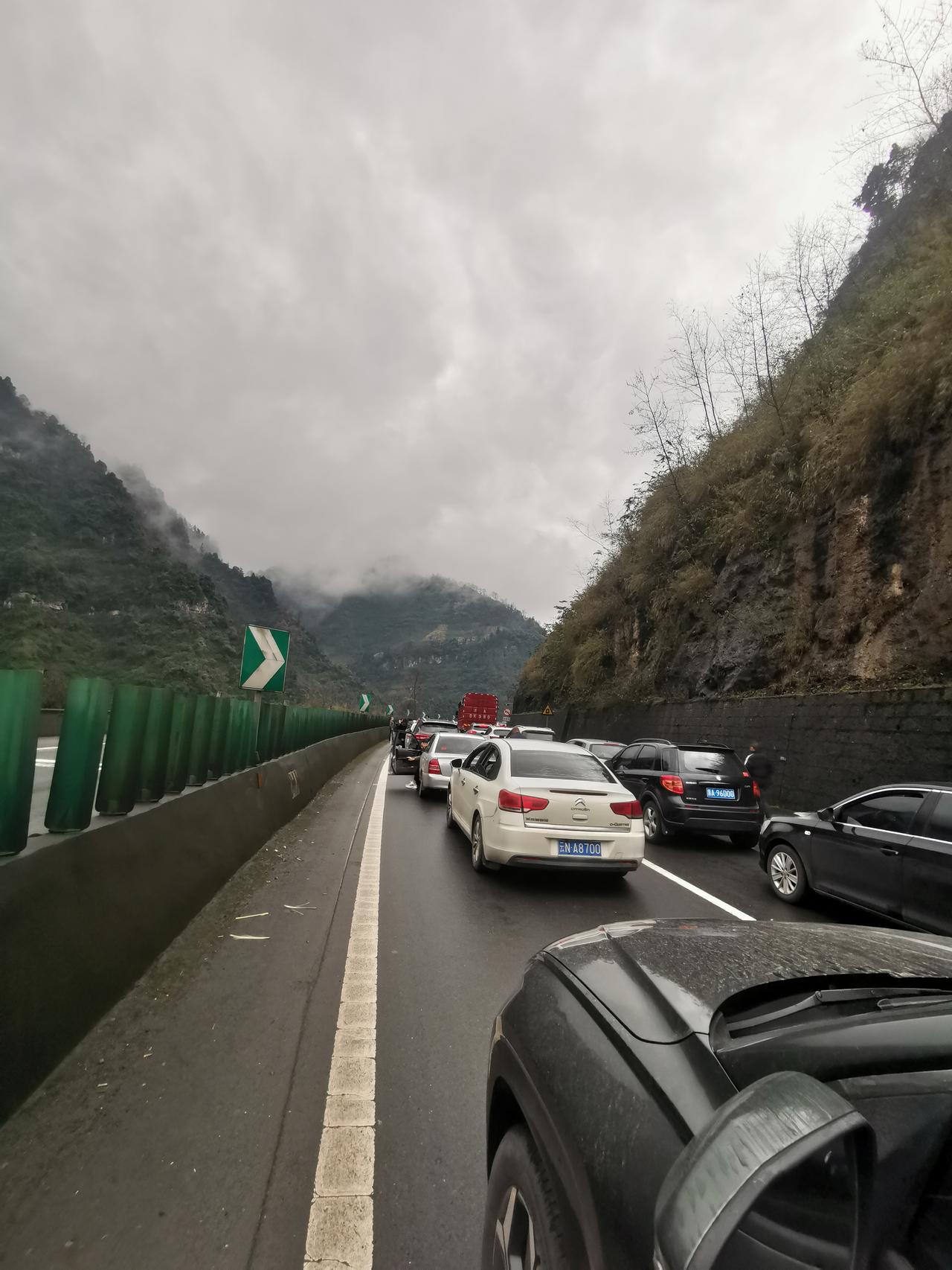 新车返程各种路况省道国道高速跑完了