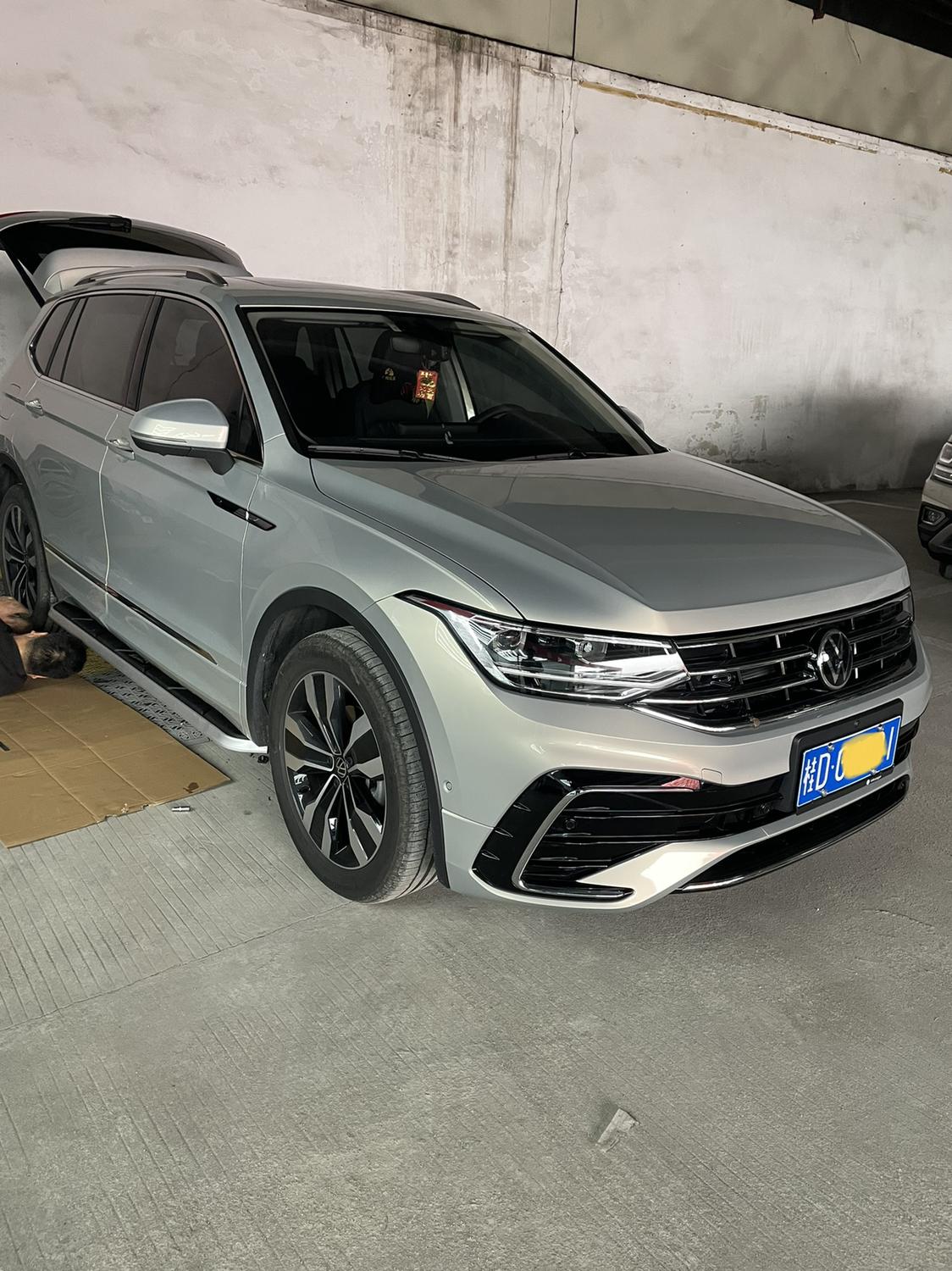 22款途观l380越享版冰岛银入手