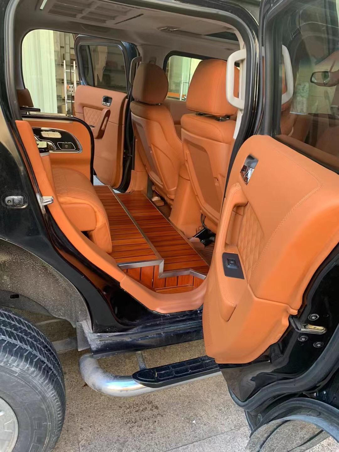 悍马h3航空座椅内饰升级