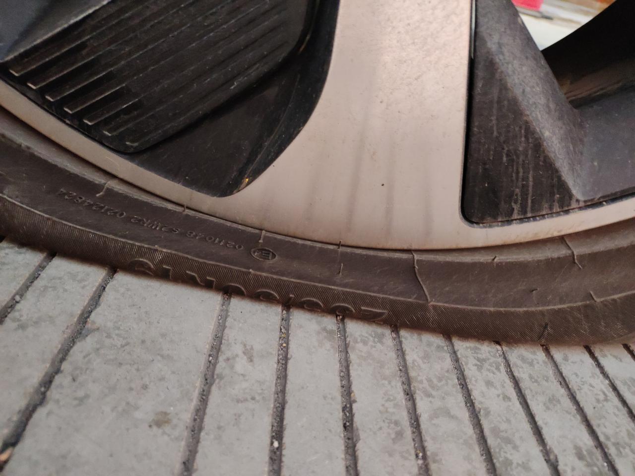 轮胎破了_宋plus dm-i车友圈_好友973_懂车帝