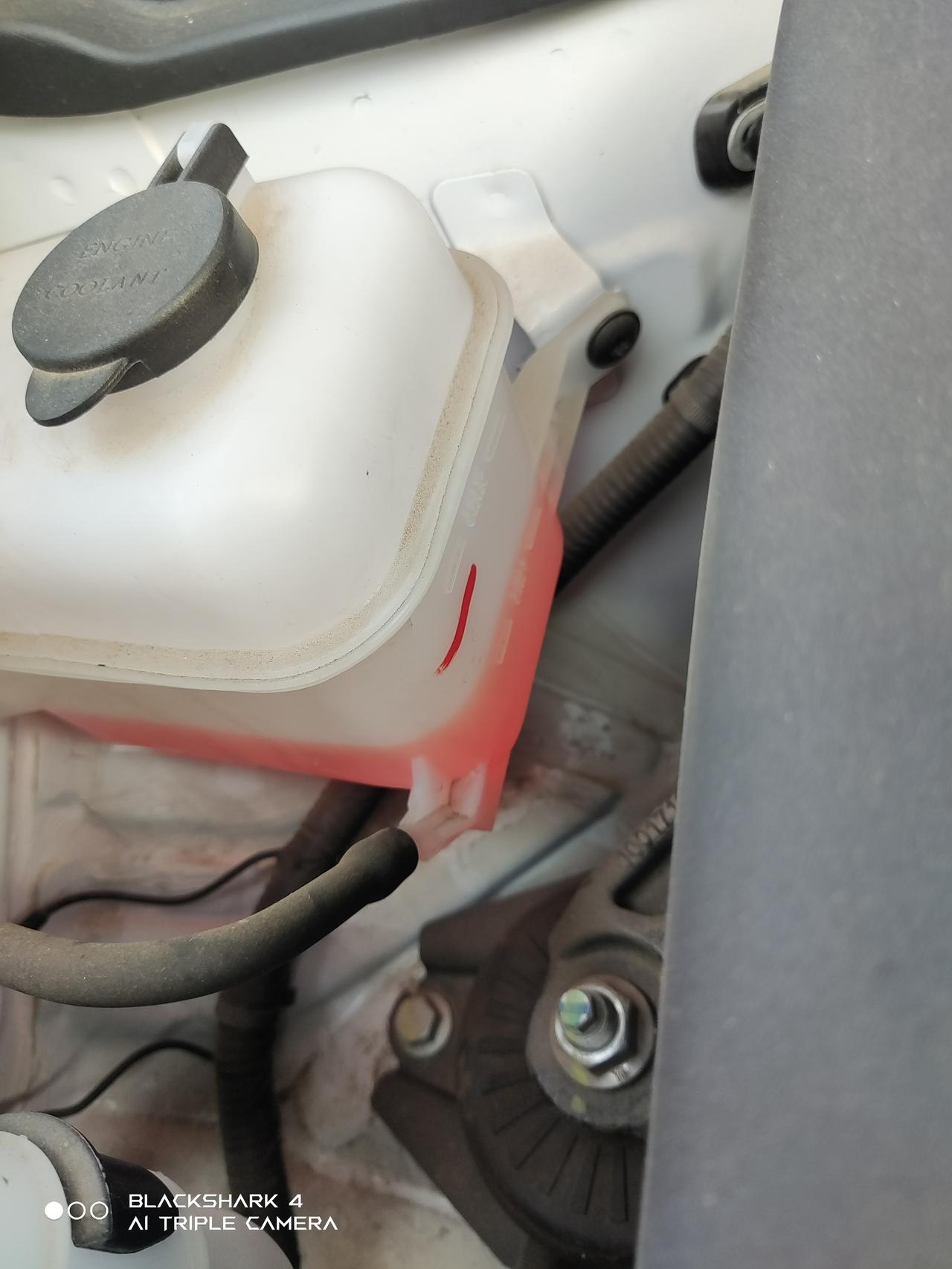 冷却液这个状态要不要加点_长安cs35 plus车友圈_懂车帝