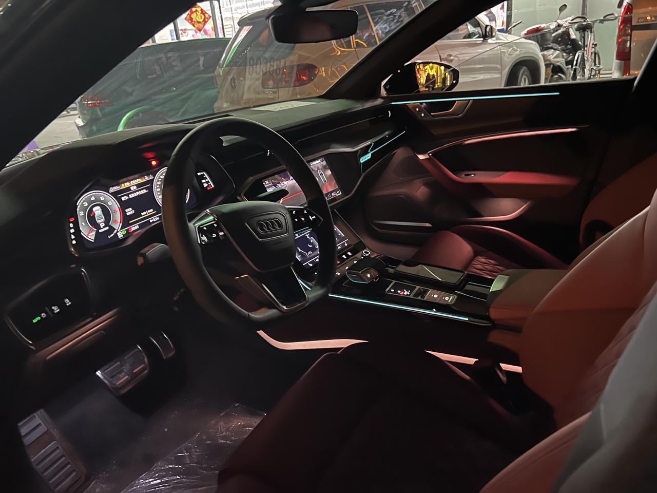 黑武士给你们搞一波实车照片_奥迪a7l车友圈_懂车帝