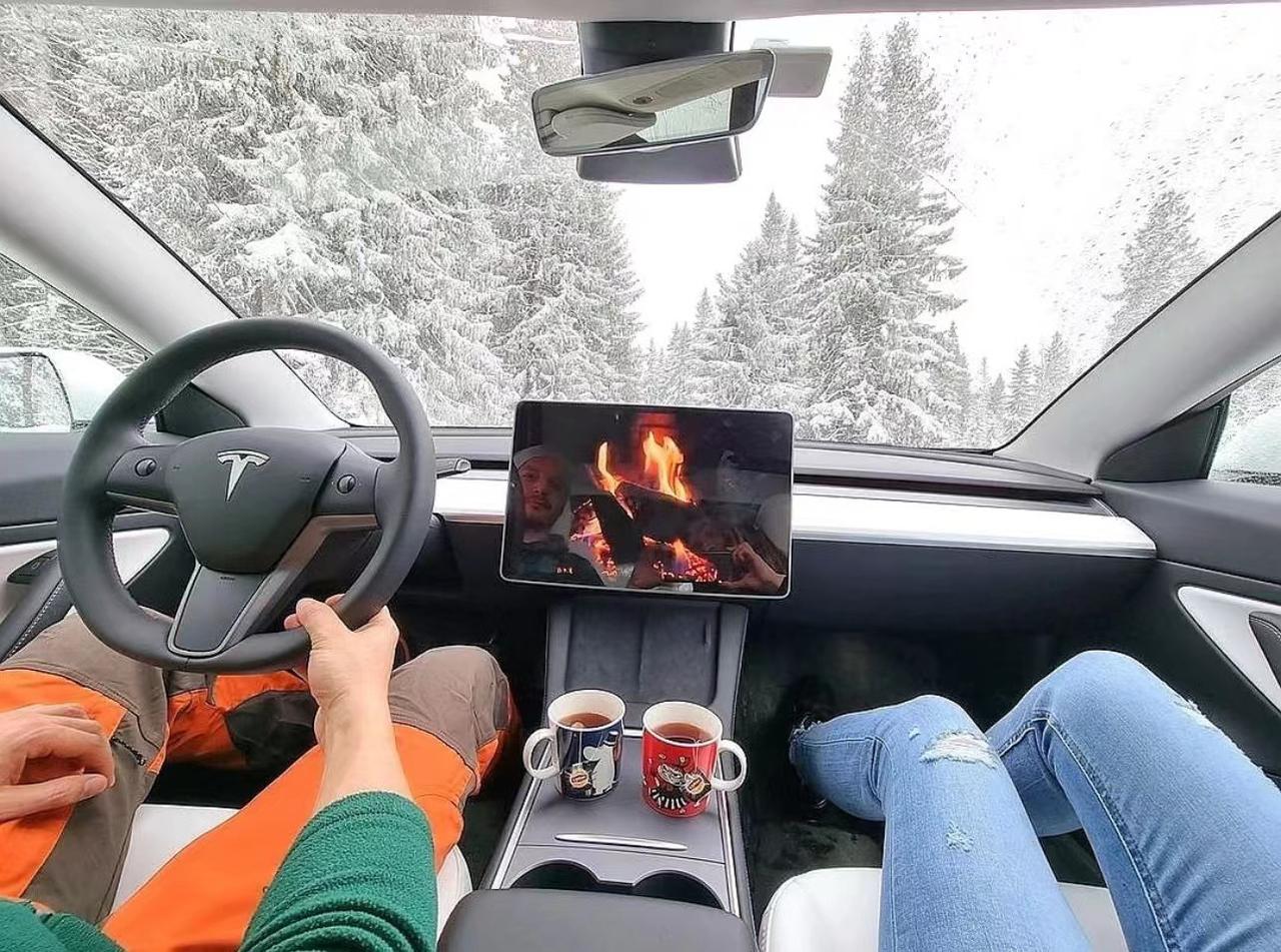 特斯拉全景玻璃车顶__特斯拉古美前_懂车帝