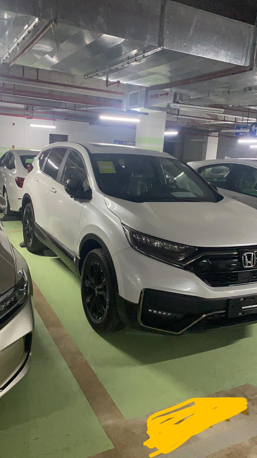 crv白色黑爵士四驱 送了电尾门 行李架 脚踏板 防爆膜 2