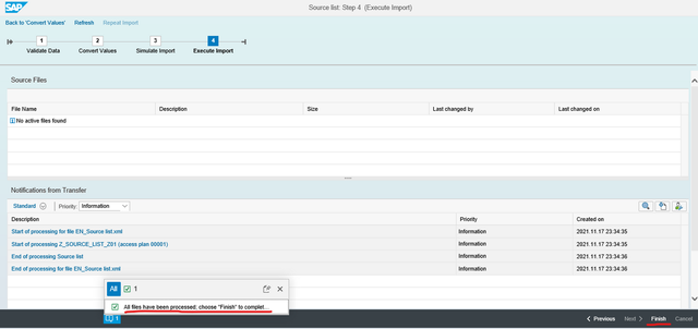 SAP S4HANA LTMC Practice - the first shot!