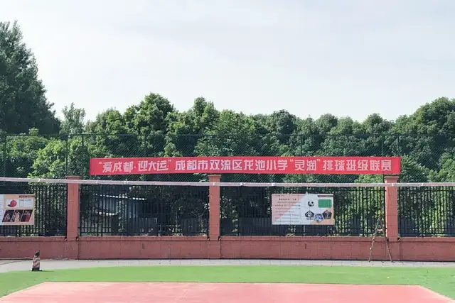 成都市双流区龙池小学——排球场上挥洒汗水，灵润少年扣响青春
