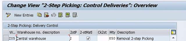 Two Steps Picking Process in SAP-WM