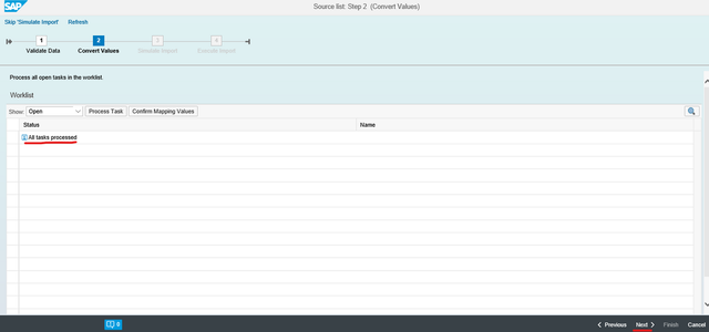 SAP S4HANA LTMC Practice - the first shot!