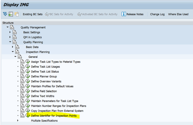 SAP QM 檢驗點 (Inspection Point) 的使用