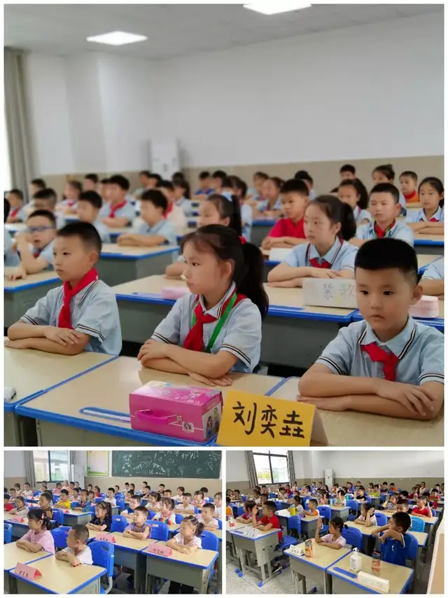 用爱浇灌 快乐起航——记曾都区五丰学校开学第一天开学第一天,学校迎接新生,安全有序入校