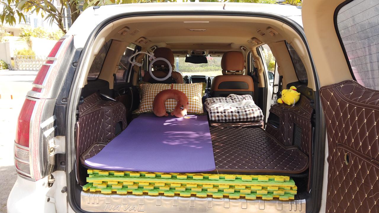 哈弗h9床车自驾游半年了到底住床车里舒服不舒服出乎意料httpswwwi