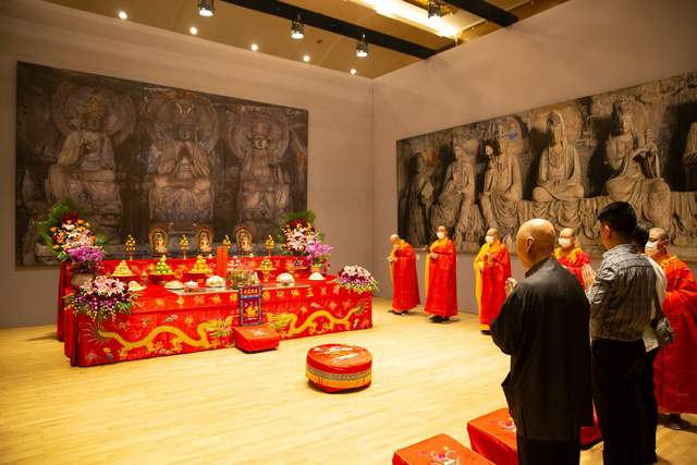 艺术家霍季民《和光同尘》作品展在上海玉佛禅寺开展