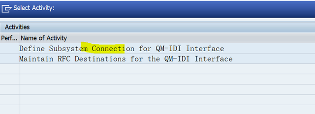 SAP QM-IDI 初探