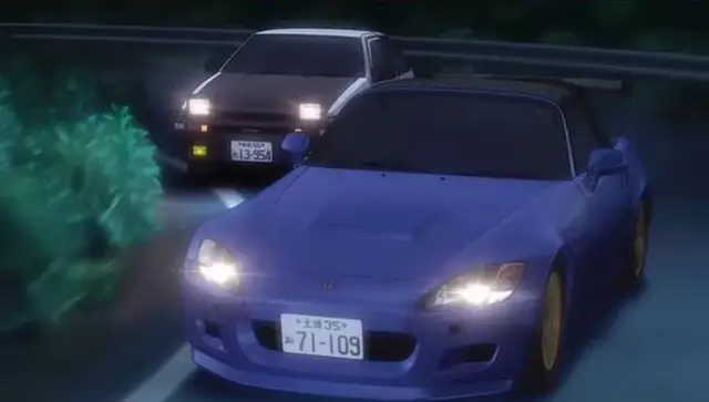 头文字D中honda经典缠斗！