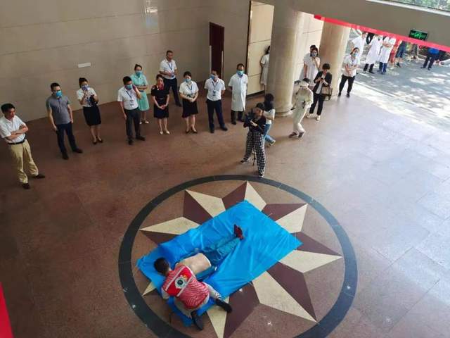 湘潭县中医医院：开展应急演练 筑牢安全防线