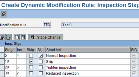 Basic Steps to Create Dynamic Modification Rule