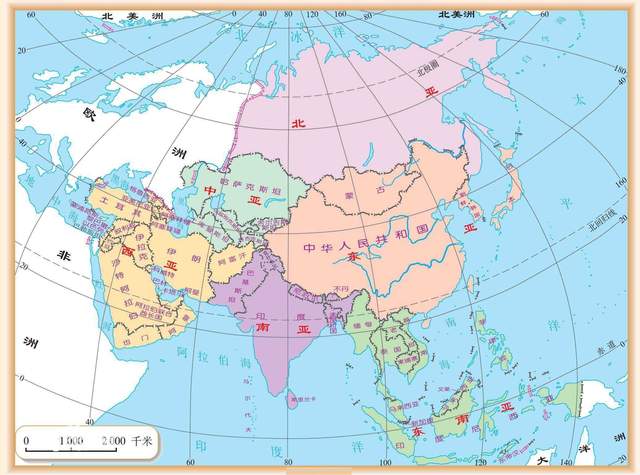 你知道在亚洲的六大地理分区中 哪一个分区的国家数量最多吗 地理沙龙博客