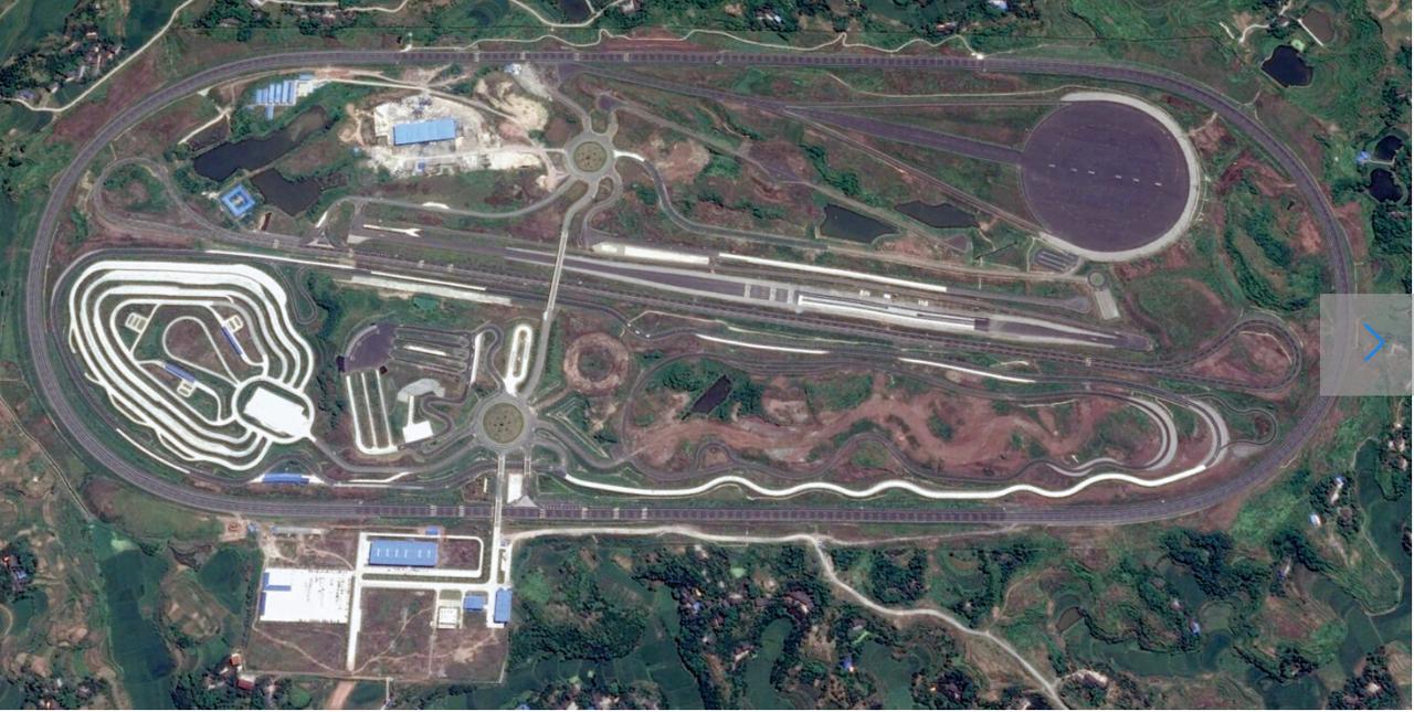 在重庆垫江,有西部地区唯一的综合汽车试验场-重庆西部汽车试验