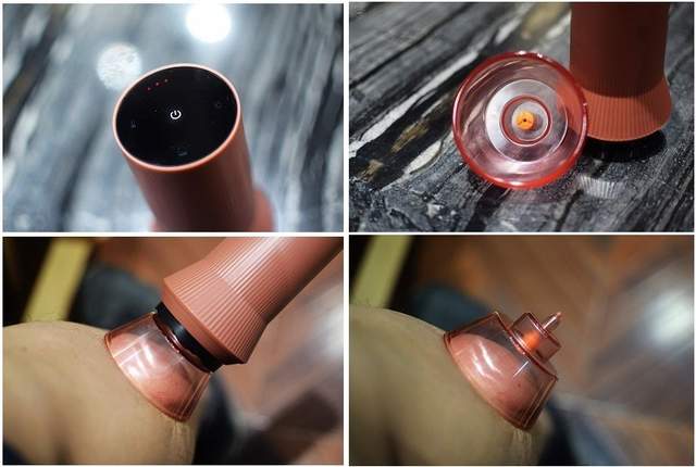 养生利器 左点智能走罐刮痧器