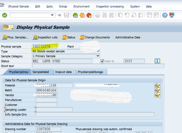 SAP QM 檢驗批上留樣記錄如何看？