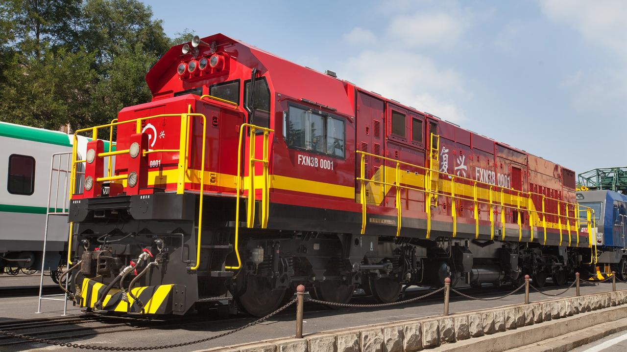 fxn3b节能环保型调车机车是公司继承并拓展新一代交流传动内燃机车
