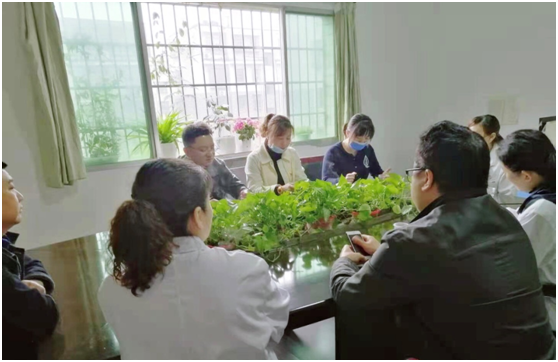 湘潭县卫健局对惠康医院“两新”党组织进行党史学习教育工作指导