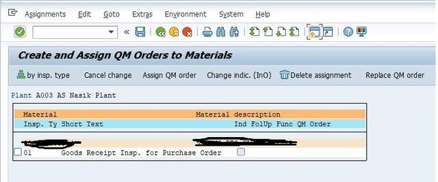 SAP QM Cost of Quality Inspection