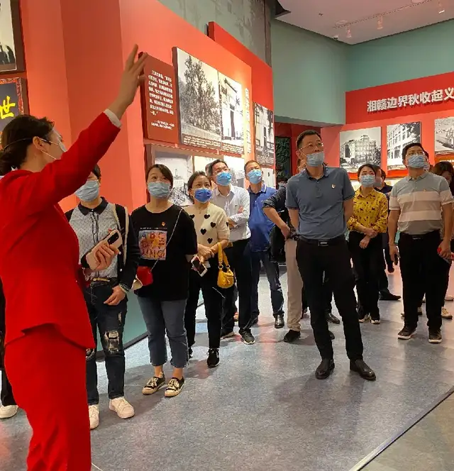 湘潭市住建局开展党史学习教育现场教学体验活动