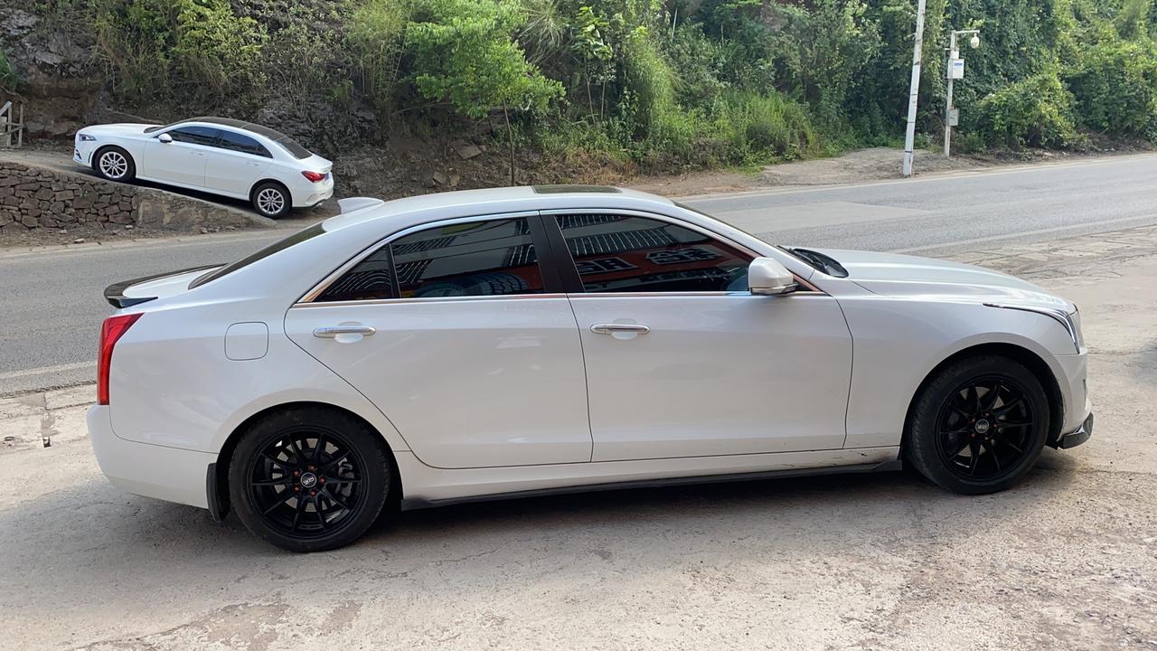 凯迪拉克atsl改装oz轮毂