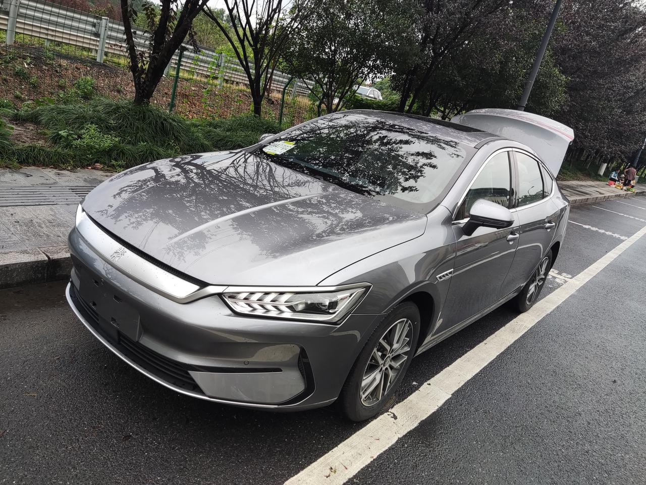 726台风天喜提秦普拉斯ev500尊贵