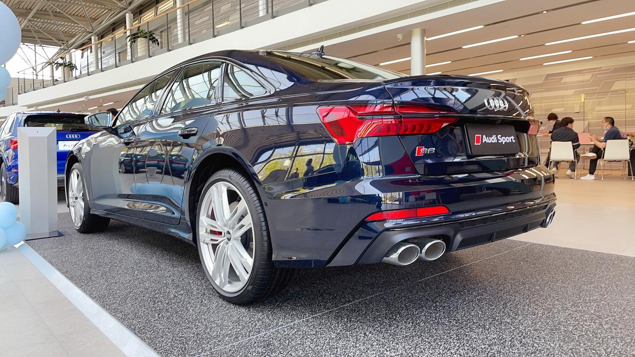 s6苍穹蓝,低调沉稳,快来带走它_奥迪s6车友圈_懂车帝