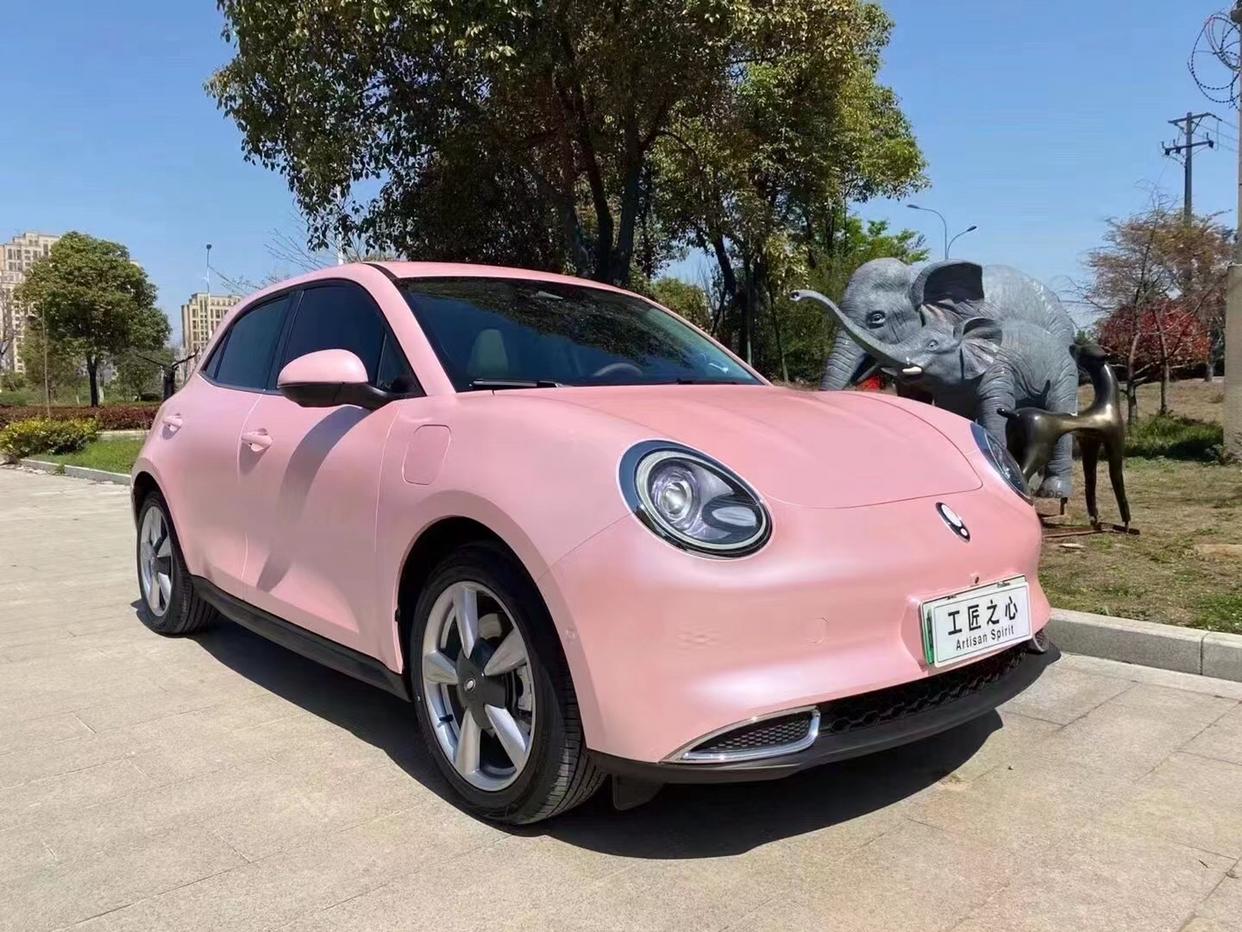 欧拉好猫#电光樱花粉_欧拉好猫车友圈_懂车帝