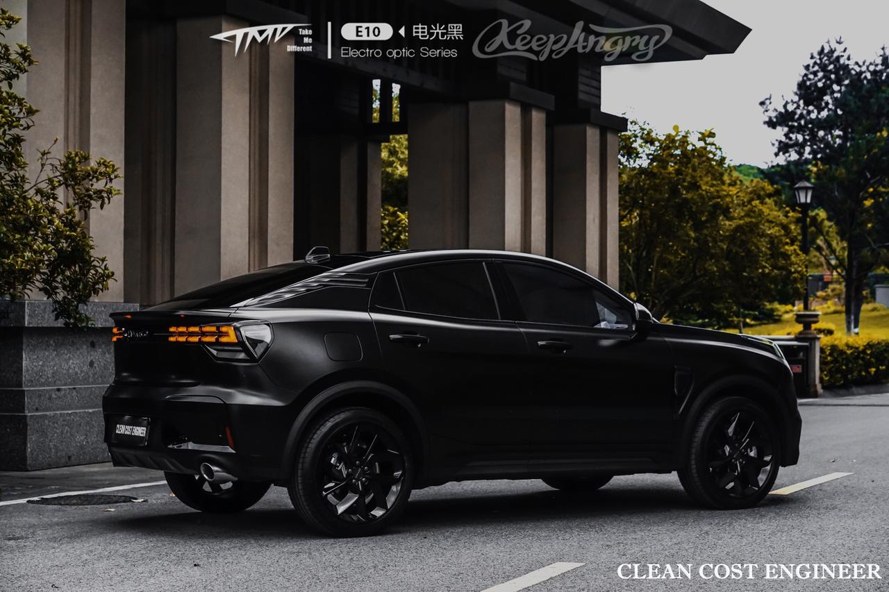 低调高打,黑色之光_领克05车友圈_tmd潮牌车膜_懂车帝